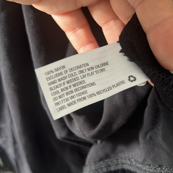 Summer Cover Up Embroidered Small/Medium floral design short sleeve - Picture 5 of 5